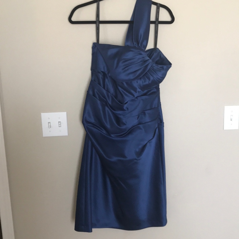 Bill Levkoff Knee Length Bridesmaids Dress
